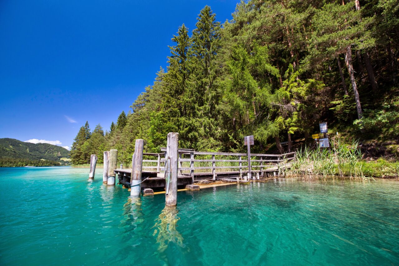 Idylle am Weißensee in Kärnten